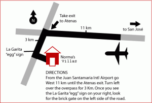 Getting to Norma's from the airport!